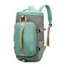 Waterproof Duffel Backpack Sports Bag with Shoes Poket (Green)