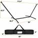 Durable Portable Hammock Stand Heavy Duty Indoor Outdoor Garden Yard Relax