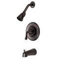 Single Lever Handle Tub-Shower Faucet - Oil Rubbed Bronze Finish