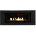 54 in. Surround Fireplaces - Black