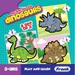 Frank Play And Learn Pack - My First Puzzles - Dinosaurs - A Set Of 3