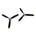 3-Blade Zero Propeller & Spinner for Replacement Parts - 2 Piece
