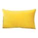 iOPQO Pillow Case Super Soft Rectangular Velvet Pillowcase Solid Color Lumbar Pillow Pillowcase pillow core) 30X50cm goose yellow C