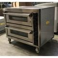 Electric flagstone double Deck Pizza Bakery Oven TKH-2-2D