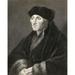 Desiderius Erasmus 1469-1536 Dutch Humanist & Theologian. Greatest European Poster Print - Large - 26 x 34