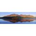 Lough Inagh Twelve Bens Connemara Co Galway Ireland - Lake with Mountains in The Distance Poster Print by The Irish Image Collection - 34 x 11