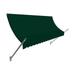 3.38 ft. New Orleans Awning Forest Green - 31 x 16 in.