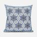 18 x 18 in. Medallion Broadcloth Indoor & Outdoor Blown & Closed Pillow - Multi Color