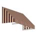 3.38 ft. New Yorker Window & Entry Awning Burgundy & Tan - 24 x 36 in.