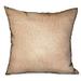 12 x 20 in. Lush Sepia Off-White Solid Luxury Outdoor & Indoor Throw Pillow