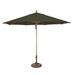 SimplyShade SSUWA811SS-D2446 Ibiza 11 ft. Solefin Wood & Aluminum Umbrella Forest Green