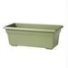 Countryside Flowerbox Planter - Sage 24x8x6.5 Inch