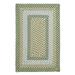 Rug Montego Braided Rug - Lily Pad Green - 7 ft. x 9 ft.