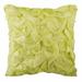 Pillow Covers Yellow Pillow Covers 18x18 inch (45x45 cm) Light Yellow Pillows Cover Vintage Ruffles Shabby Chic Pillows Cover Satin Pillowcase Solid - Vintage Lemons