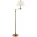 Visual Comfort Signature Dorchester Swing Arm Floor Lamp - CHA 9121AB-L