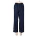 Alfred Dunner Casual Pants - High Rise: Blue Bottoms - Women's Size 6 Petite