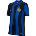 Nike Unisex Kinder Fußballtrikot Inter Y Nk Df Stad JSY Ss Hm, Lyon Blue/Black/Vibrant Yellow, DX2763-409, XL