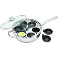 Clearview Stainless Steel Six Hole Egg Poacher 28cm (11")