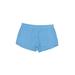 Adidas Athletic Shorts: Blue Activewear - Women's Size Large