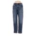 Sonoma Goods for Life Plus Jeans - Mid/Reg Rise: Blue Bottoms - Women's Size 4