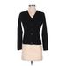 INC International Concepts Cardigan Sweater: Black Color Block Sweaters & Sweatshirts - Women's Size Small Petite