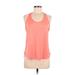 Active by Old Navy Active Tank Top: Orange Activewear - Women's Size Large