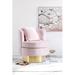 Accent Chair - Mercer41 Demetrias Velvet Swivel Accent Chair Velvet in Pink | 29 H x 29 W x 29 D in | Wayfair 79E57B7C488E4DA8AD65991BAFB93ED8