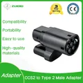 Adaptateur CCS2 pour chargeur de voiture électrique pour véhicule électrique Type 2