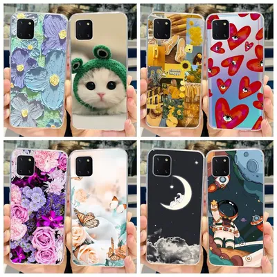 For Samsung Galaxy Note 10 Lite Case SM-N770F Clear Silicone Soft Phone Case For Samsung Note10 Lite Galaxy S10 Lite Cover Coque