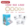 Dental 500pcs Orthodontic Zoo Pack Elastics Rubber Bands Braces Force 3.5 / 5.0 / 6.5 OZ