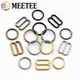 20/40Sets 6-20mm Metall O Ring Tri-Glide Schnallen Unterwäsche Bh Einstellen Verschluss Bikini