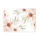 Stickers muraux grand bouquets en vinyle mat 64 x 90 cm