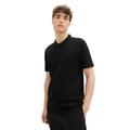 Tom Tailor Denim Herren Basic Piqué Poloshirt, 29999 - Black, XXL