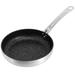 9.5 Inch Pro Professional Series Tava and Frypan in Brushed Silver