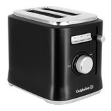 Precision Control 2 Slice Toaster with 6 Shade Settings in Black