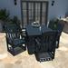 Lehigh 7-piece Outdoor Dining Set - 42" x 72" Table, Dining-height