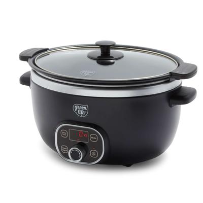 GreenLife Healthy Ceramic Nonstick 6qt Slow Cooker
