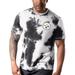 Men's MSX by Michael Strahan Black Pittsburgh Steelers Freestyle Tie-Dye T-Shirt