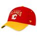 Men's Fanatics Branded Red/Yellow Calgary Flames Fundamental 2-Tone Flex Hat