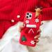 Diy Christmas Tree Hat Cute Deer Bear Red For Samsung S22 S20 FE S10 S21 S23 5G NOTE 20 ULTRA 10 Plus Case TPU Soft Cover