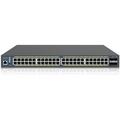 48-Port Gigabit PoE Plus Ethernet Switch with 410W PoE Budget Black