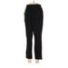 Eddie Bauer Active Pants - High Rise Straight Leg Boyfriend: Black Activewear - Women's Size Large