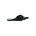 Jil Sander Mule/Clog: Black Solid Shoes - Women's Size 39.5 - Almond Toe