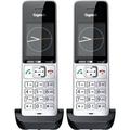 Gigaset COMFORT 500HX duo DECT handset Black/silver