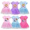 Ragazze Paw Patrol Mesh Dress abbigliamento per bambini cucciolo Patrol Costume ragazze gonna Anime