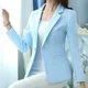 Blazer da donna Office Lady 2023 elegante Blazer e giacche da donna con intaglio sottile bottone