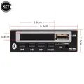 Nuovo Car Audio USB TF Radio FM Modulo MP3 Wireless Bluetooth 5.0 12V MP3 Scheda di decodifica WMA Lettore MP3 con telecomando per auto