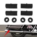 Cuscino di supporto per passacavo in gomma per moto fodera rigida per borsa laterale per Harley