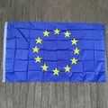 Spedizione gratuita xvggdg 3x5 "unione europea bandiera ue 90*150cm Euro bandiera dell'europa