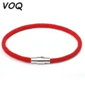 VOQ New Magnetic Clasp bracciale Bangle Lucky Red String bracciali per coppia regalo di gioielli